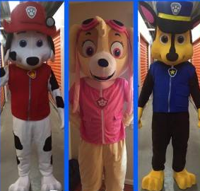 Orlando Paw Dog Patrol Party Characters