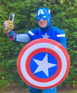 Superhero Video Chats, ZOOM Superhero Chats