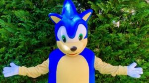Hire Sonic for a Kids Party