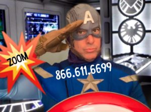 Superhero Video Calls, ZOOM Superhero Parties